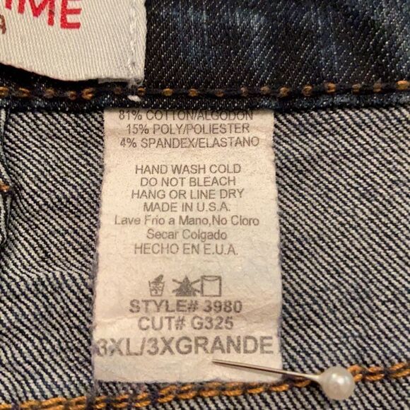 Goodtime Jeans USA Straight leg denim jeans 3XL - Picture 7 of 8